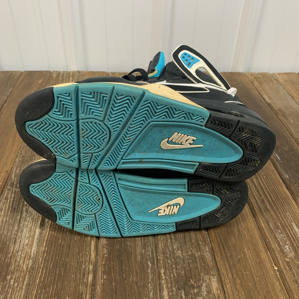 Nike Black and Teal Flight Sneakers - Picture 2 of 6